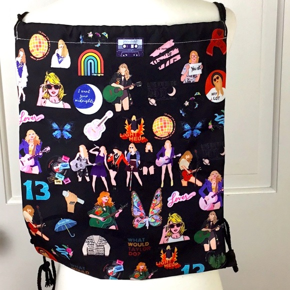 Taylor Swift Drawstring Bag / Backpack - Picture 1 of 4